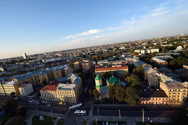 Gogoja iela and Riga skyline | © 2019 Tim Adams, CC BY 2.0