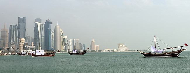 Doha waterfront | Copr. 2019 by Tim Adams CC by 2.0