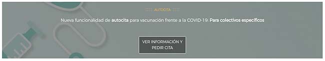 Madrid 'pedir cita' for Covid-19 vaccine appointment