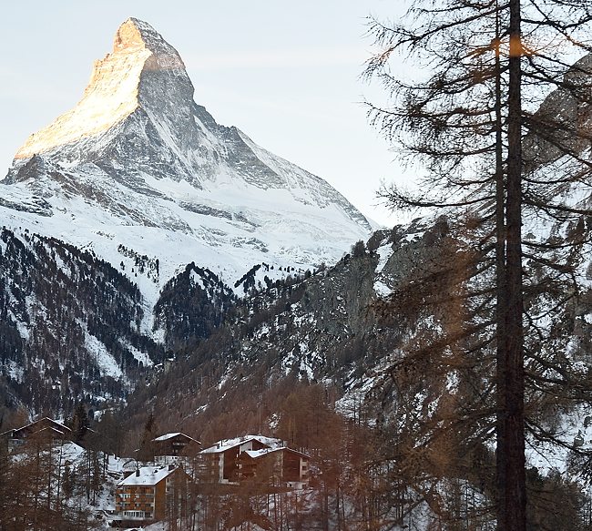 Matterhorn as photographed from the Gornergrat railway