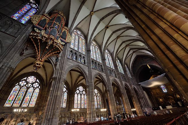 Cathédrale Notre Dame Strasbourg France interior