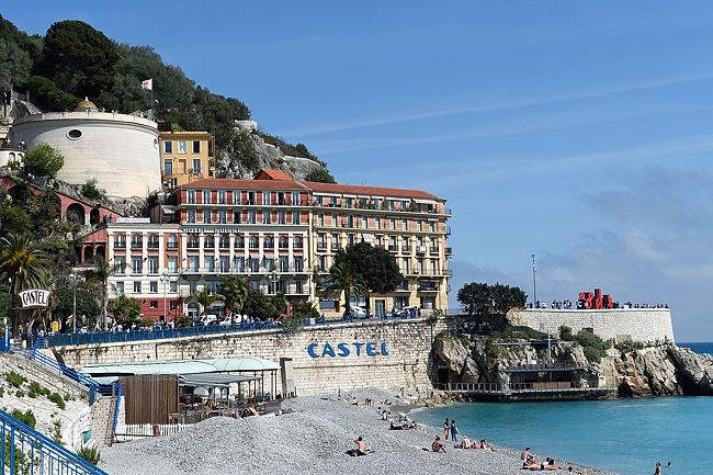 Waterfront of Nice France