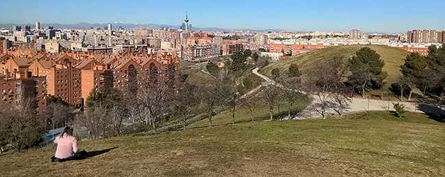 Parque de las Siete Tetas in Madrid