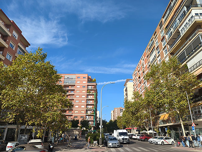 Calle de Juan Hurtado de Mendoza, near the Cuzco metro station